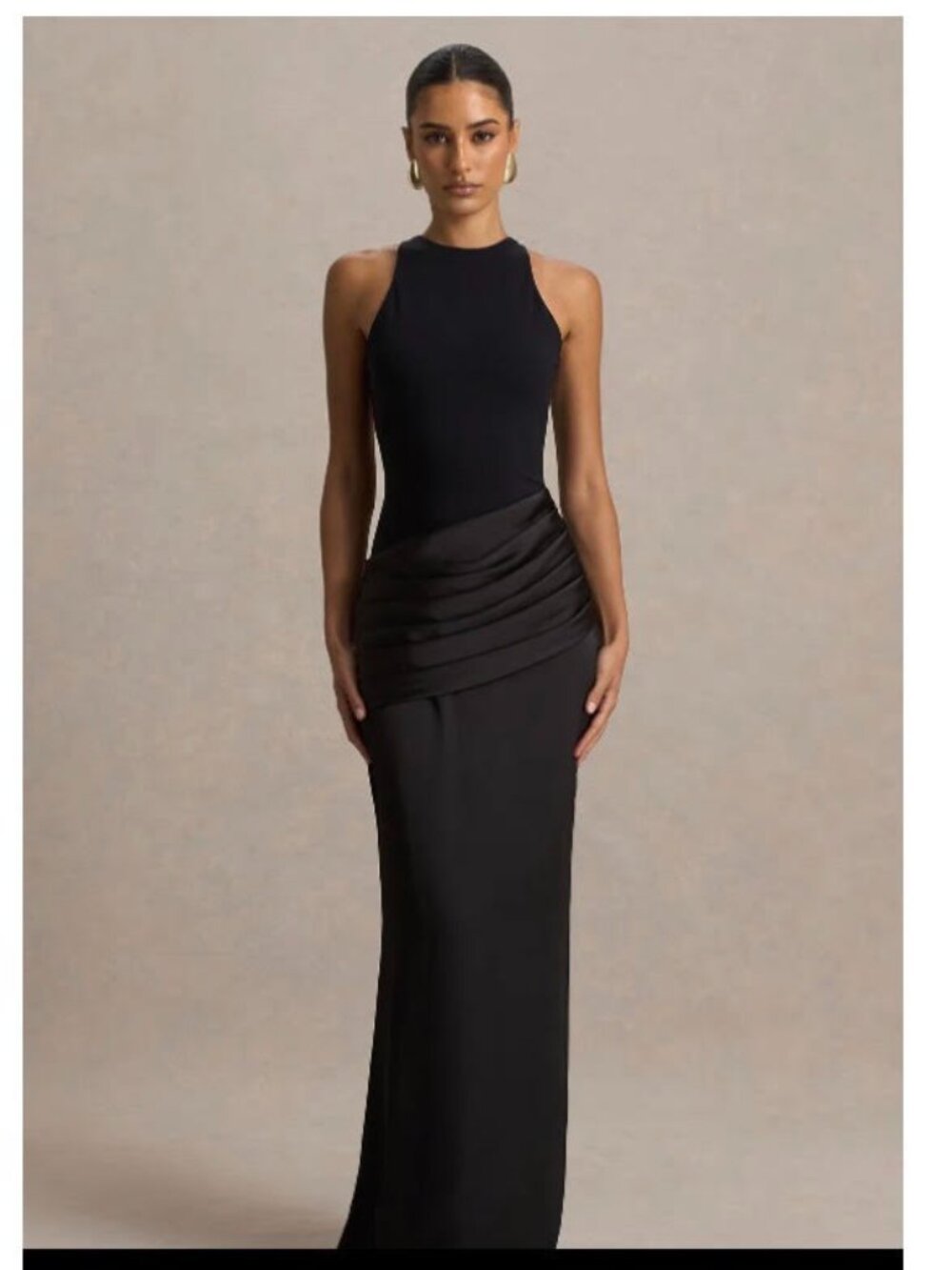 Black formal dress by Akari, size 8, never worn